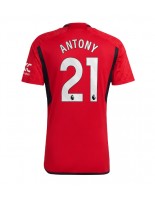 Manchester United Antony #21 Domácí Dres 2023-24 Krátký Rukáv